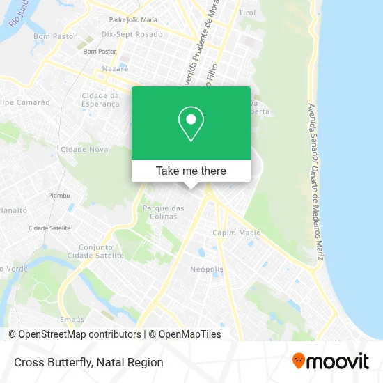 Cross Butterfly map