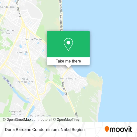 Duna Barcane Condominium map