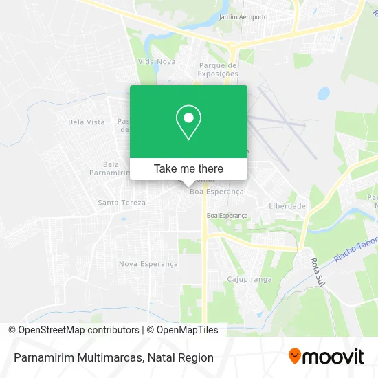 Parnamirim Multimarcas map
