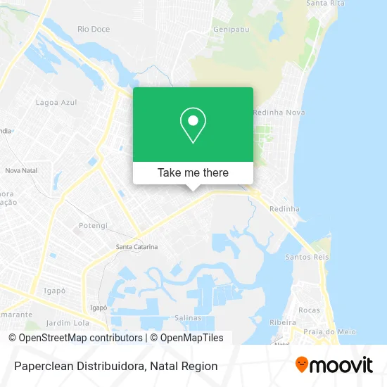 Paperclean Distribuidora map