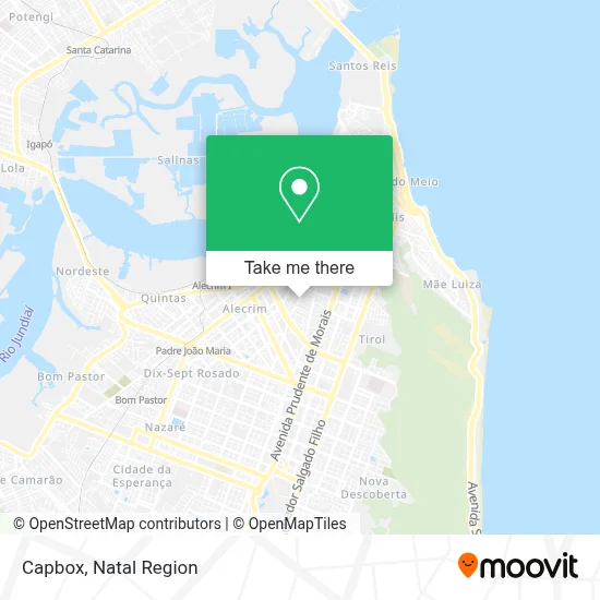 Capbox map