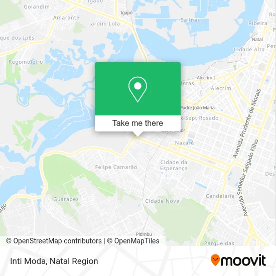 Inti Moda map