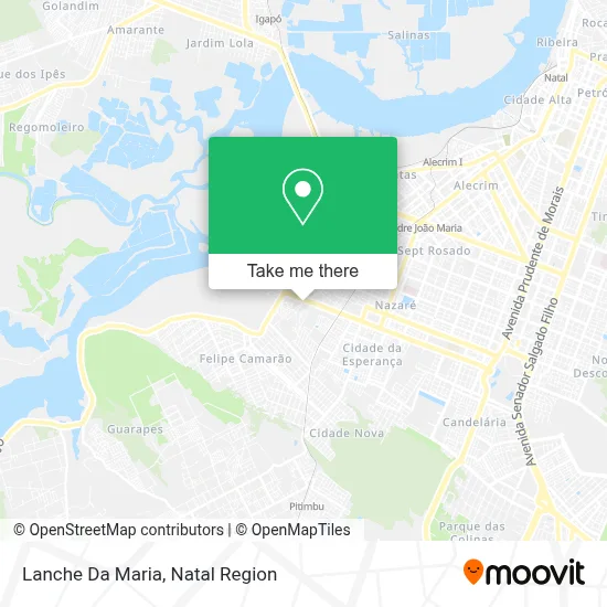 Lanche Da Maria map
