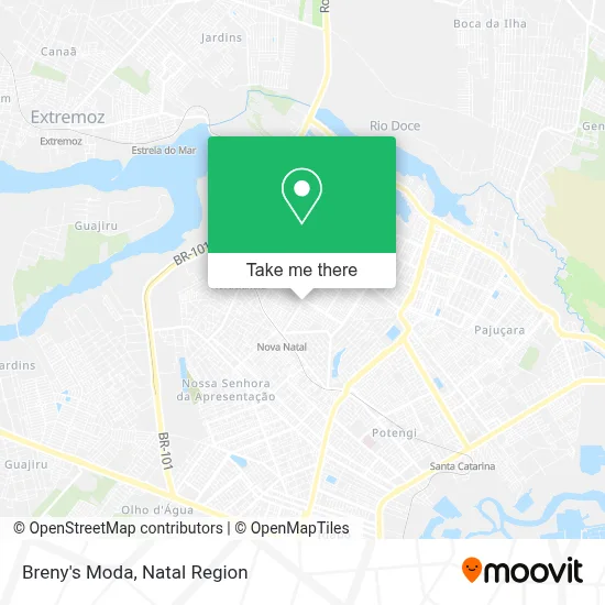 Breny's Moda map
