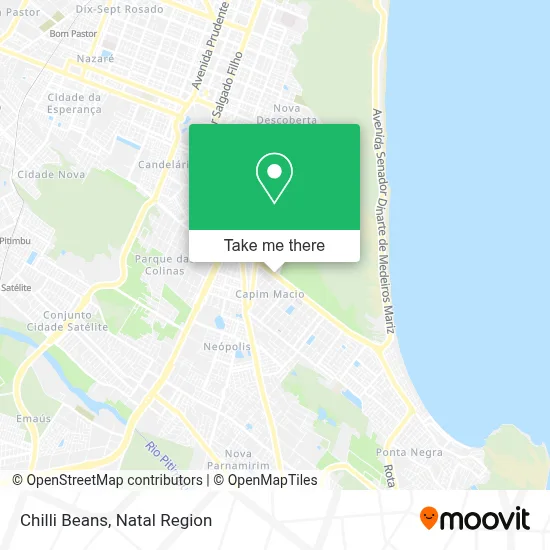 Chilli Beans map