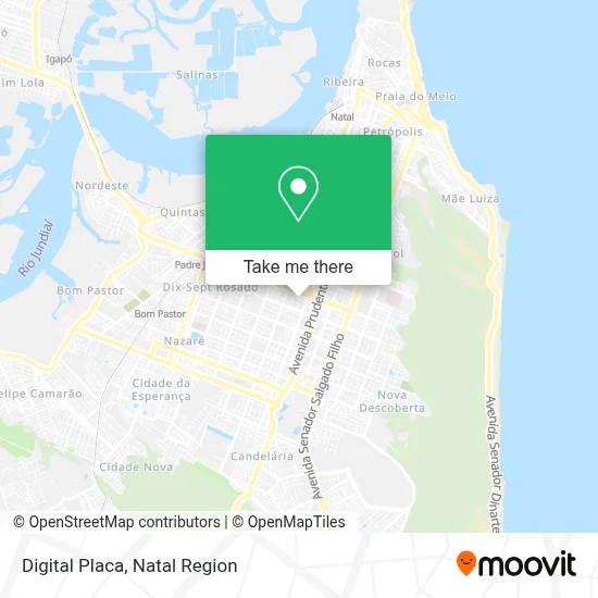Digital Placa map