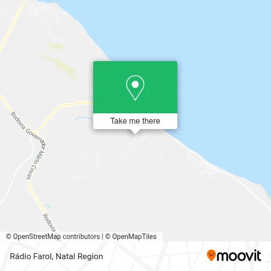 Rádio Farol map