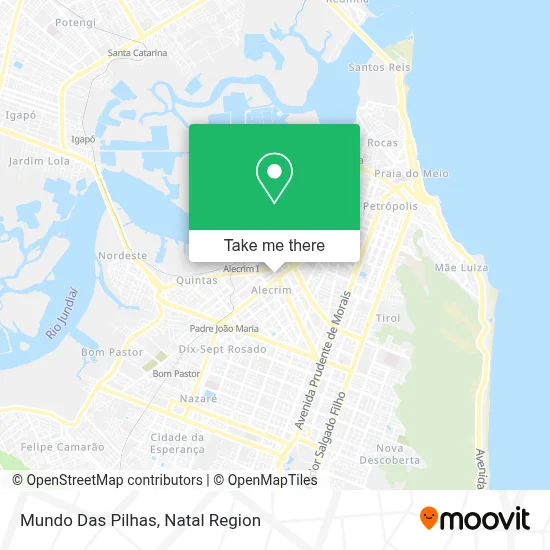 Mundo Das Pilhas map