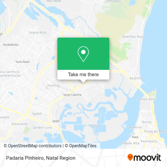 Padaria Pinheiro map