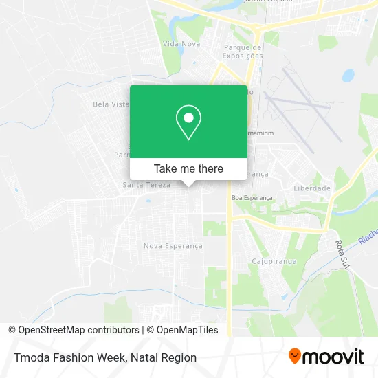 Tmoda Fashion Week map