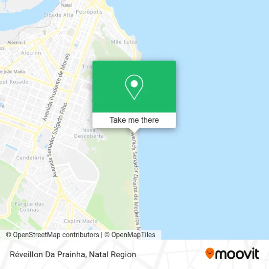 Réveillon Da Prainha map
