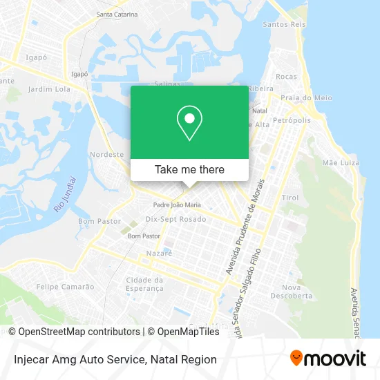 Injecar Amg Auto Service map