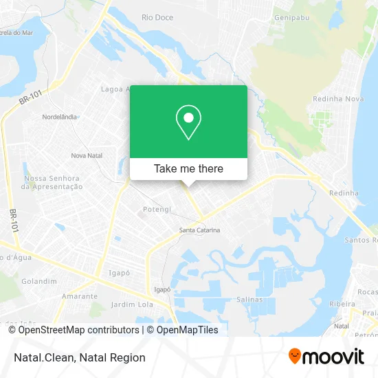 Natal.Clean map