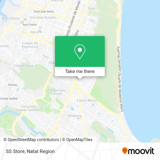 SS Store map