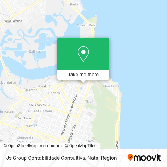 Js Group Contabilidade Consultiva map