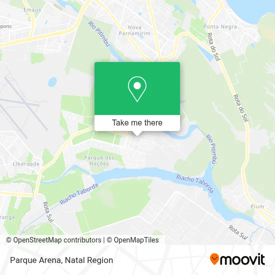 Parque Arena map