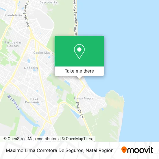 Maximo Lima Corretora De Seguros map