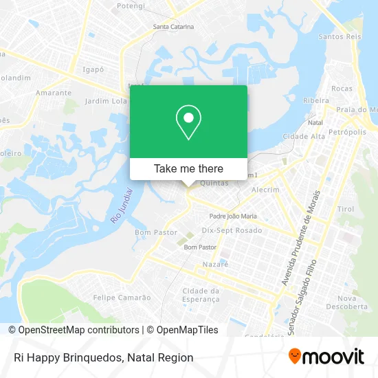 Ri Happy Brinquedos map