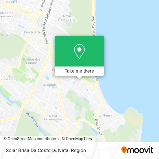 Solar Brisa Da Costeira map