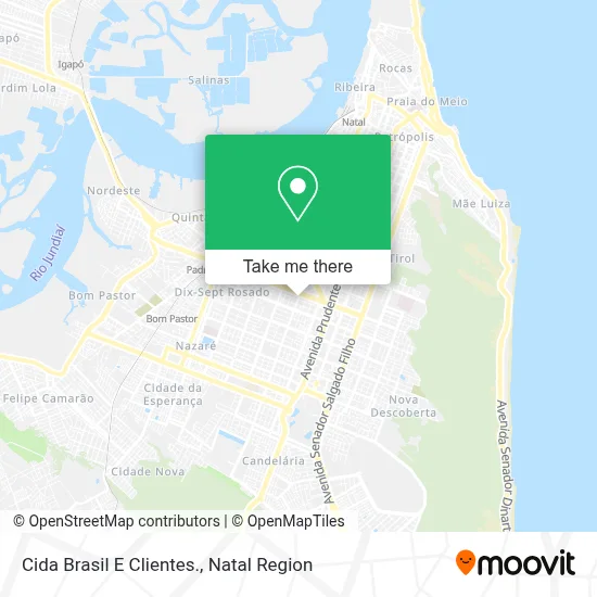 Cida Brasil E  Clientes. map