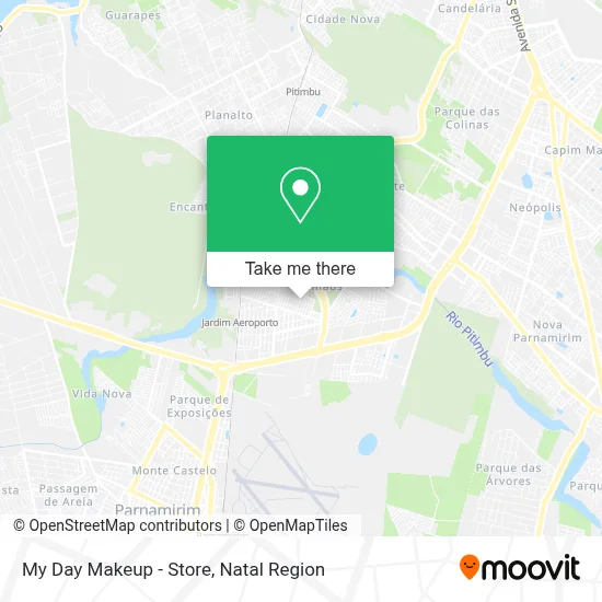My Day Makeup - Store map