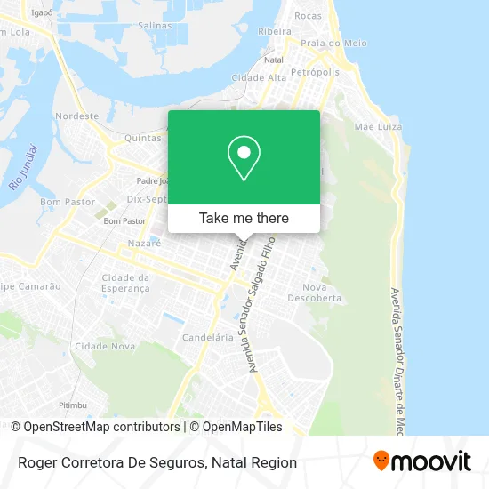 Roger Corretora De Seguros map