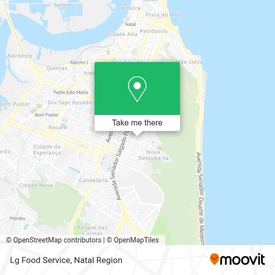 Lg Food Service map