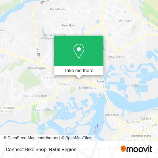 Connect Bike Shop map