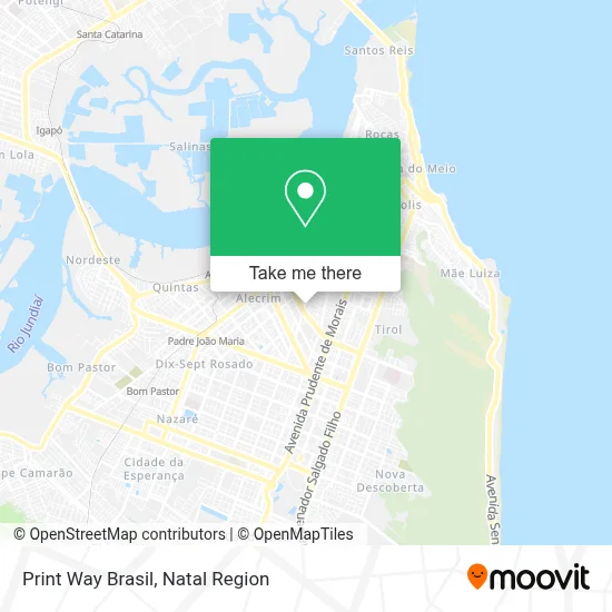 Print Way Brasil map