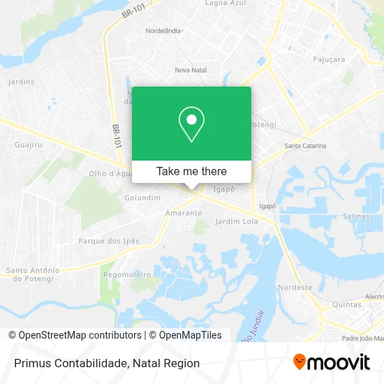 Primus Contabilidade map