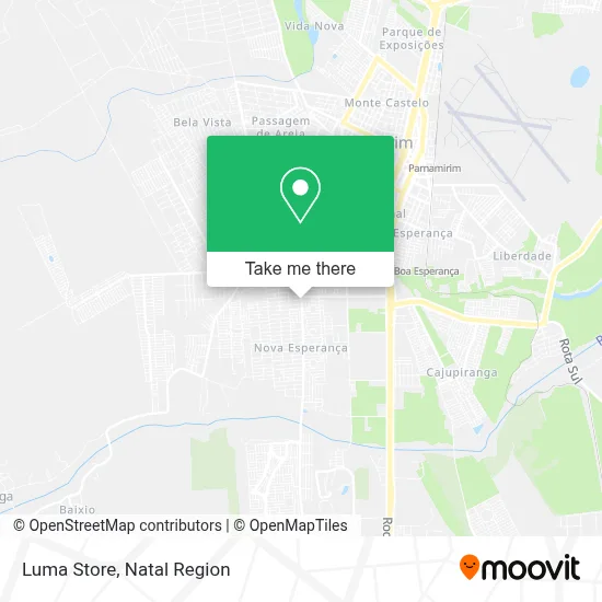 Luma Store map