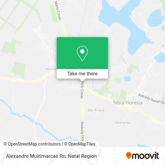 Alexandre Multimarcas Rn map