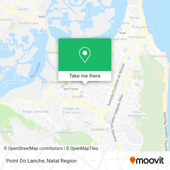 Point Do Lanche map