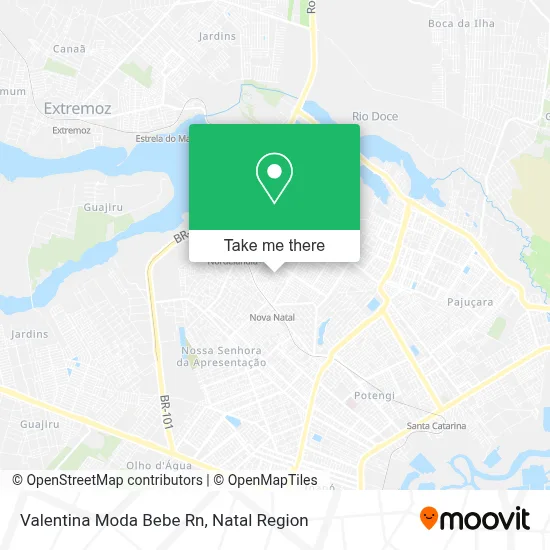 Valentina Moda Bebe Rn map