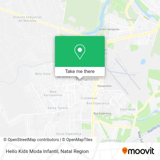 Hello Kids Moda Infantil map