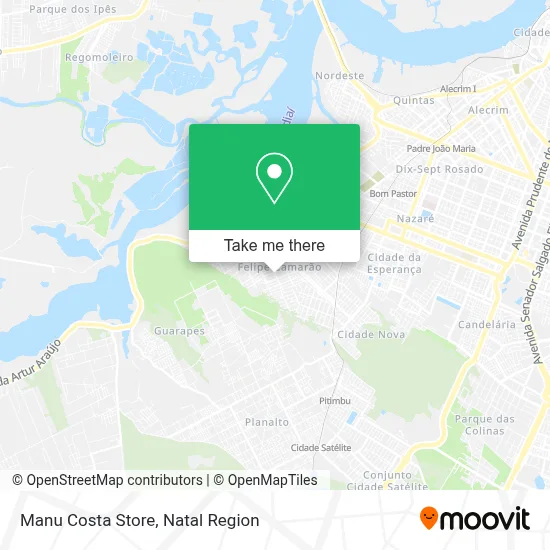 Manu Costa Store map