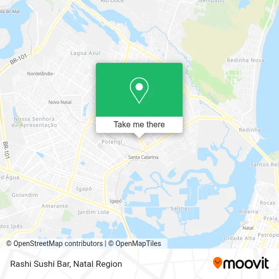 Rashi Sushi Bar map