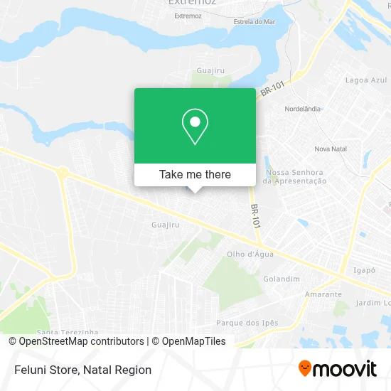 Feluni Store map