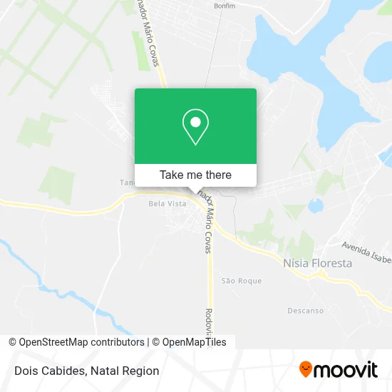 Dois Cabides map