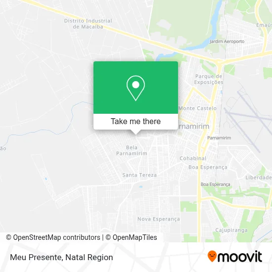 Meu Presente map