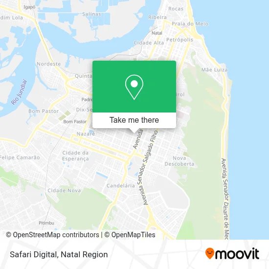 Safari Digital map