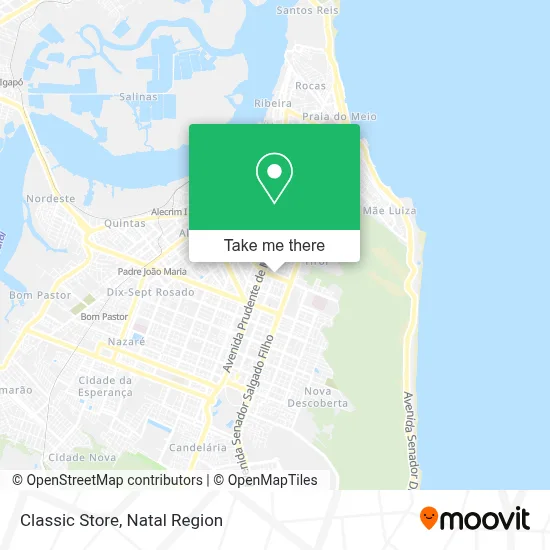 Classic Store map