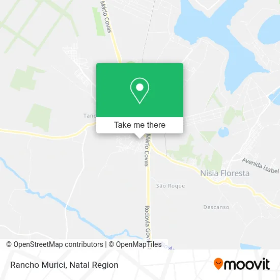 Rancho Murici map