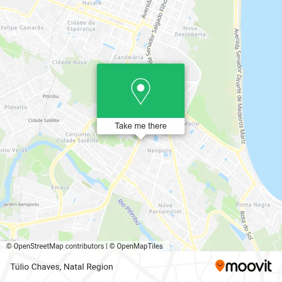 Túlio Chaves map