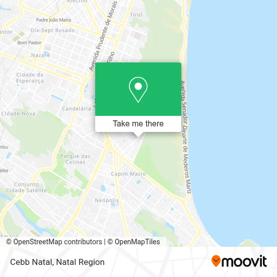 Cebb Natal map