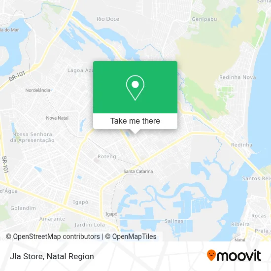 Jla Store map