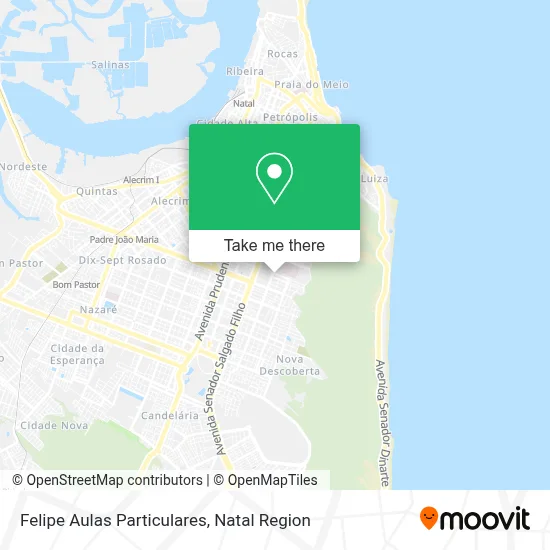 Felipe Aulas Particulares map