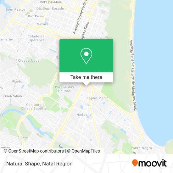 Natural Shape map