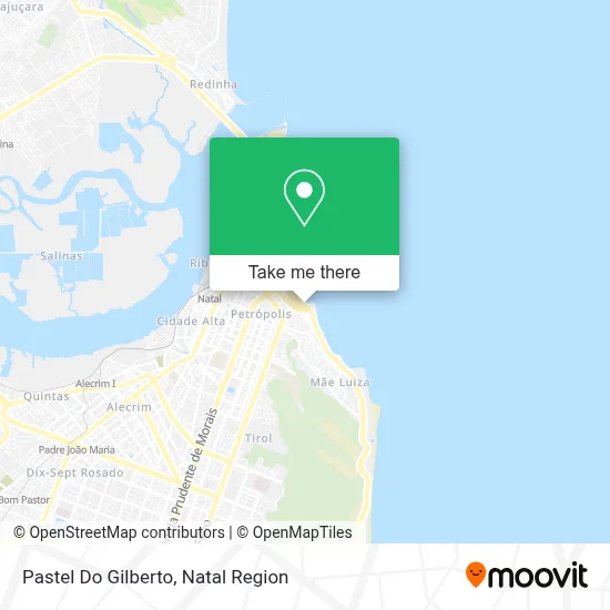 Pastel Do Gilberto map