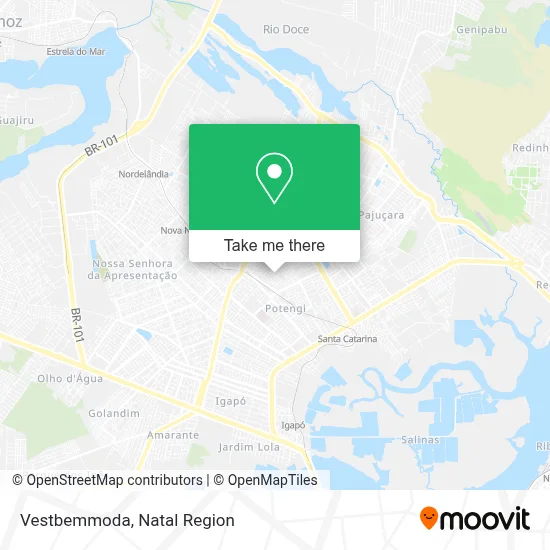 Vestbemmoda map